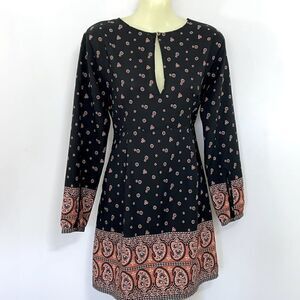Abercrombie & Fitch Dress/Tunic Floral Paisley Excellent Sz SP